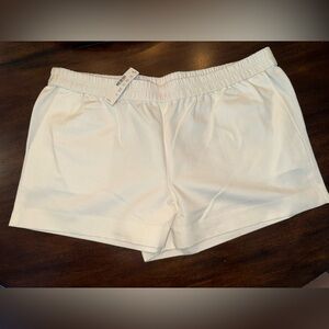 NWT- J. Crew White Pull-On Shorts
